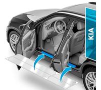 uProtect Protector Umbrales Puertas de Coche Compatible con Kia Stonic I 2017-2026 - Accesorios vinilos para Puertas Adhesivo Transparente