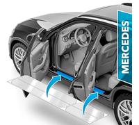 uProtect Protector Umbrales Puertas de Coche Compatible con Mercedes Benz GLC 1 (I) X253 I 2015-2022 - Accesorios vinilos para Puertas Adhesivo Transparente