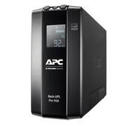 APC - Back UPS PRO by Schneider Electric - BR900MI - UPS 900VA (6 salidas IEC, Interfaz LCD, 1 GB de protección de la línea de datos)