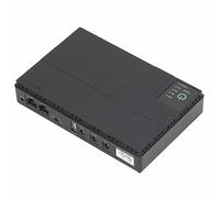 UPS de 10400 MAh, 18 Wh, 5 V, 9 V, 12 V CC, 5 V, 2 A, Opciones de Entrada Dual USB, Respaldo de Batería de Mini UPS, Fuente de Alimentación Ininterrumpida, para (Enchufe europeo