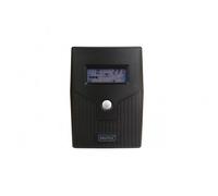 UPS Line-Interactive LCD BÁSICO, 800VA/480W, 1x12V/9A, AVR, 2x Schuko CEE 7/3