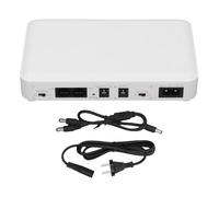 UPS PolyGen para enrutador y módem con selección de Voltaje múltiple 8000 mAh de Capacidad 5 V / 9 V / 12 V / 24 V PoE, una Fuente de alimentación ininterrumpida para conexión de