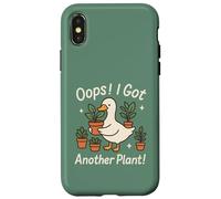 Ups, tengo otra planta divertida planta de interior de jardinería de pato Carcasa para iPhone X/XS