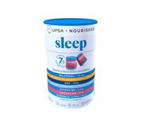 UPSA x Nourished Sleep Gummies - Ayuda a Conciliar el Sueño y Mejorar la Calidad del Descanso - Melatonina, Ashwagandha, Zinc, Vitamina D3, B12, Coenzima Q10, Cereza - 30 gummies