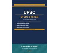 UPSC Study System: Daily Tracker, Revision Planner & Mock Test Analysis for Civil Services Preparation