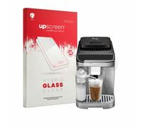 upscreen Lámina Cristales para DeLonghi Magnifica Duo | Transparente Protección Pantalla Made in Germany 9H Dureza Hybrid Tempered Glass