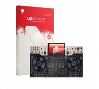 upscreen Lámina Cristales para Denon DJ Prime 4 G2 | Transparente Protección Pantalla Made in Germany 9H Dureza Hybrid Tempered Glass