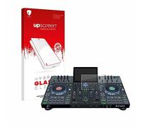 upscreen Lámina Cristales para Denon DJ Prime 4 | Transparente Protección Pantalla Made in Germany 9H Dureza Hybrid Tempered Glass