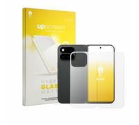 upscreen Lámina Cristales para Google Pixel 11 Pro Fold | (Frontal+Trasero) Mate Protección Pantalla Made in Germany Anti-Reflejos 9H Dureza Hybrid Tempered Glass