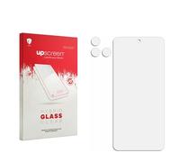 upscreen Lámina Cristales para Motorola Moto G37 Power | (Frontal+Cámara) Transparente Protección Pantalla Made in Germany 9H Dureza Hybrid Tempered Glass