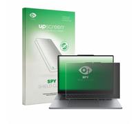 upscreen Láminas Privacidad para Lenovo Yoga Pro 7i Gen 11 Aura Edition 15" | Anti-Spy Protección Pantalla Made in Germany Transparente Película Protección Anti-Espía