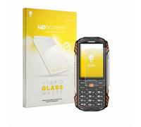 upscreen Protector Pantalla Cristal Mate para Hammer H Power Plus LTE Protección Anti-Reflejos - 9H Dureza