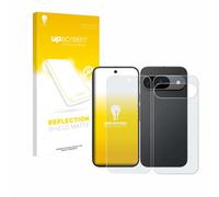 upscreen Protector Pantalla Mate para Google Pixel 9 (Frontal+Trasero) Película - Antireflejos, Anti-Huellas