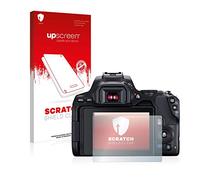 upscreen Protector Pantalla para Canon EOS 250D Película Protectora - Transparente, Anti-Huellas