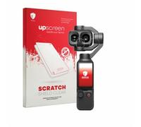 upscreen Protector Pantalla para DJI Osmo Pocket 4P | (Lente) Transparente Protección Pantalla Made in Germany Anti-Huellas Anti-Arañazos