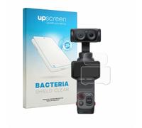 upscreen Protector Pantalla para Insta360 Luna Ultra | (Pantalla + Lente) Anti-Bacterias Protección Pantalla Made in Germany Transparente Anti-Bacteria Película Protectora