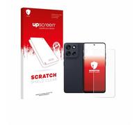 upscreen Protector Pantalla para Motorola Moto G56 (Frontal+Cámara) Película Protectora - Transparente, Anti-Huellas