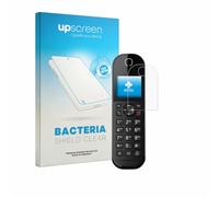 upscreen Protector Pantalla para Panasonic KX-TGC420 | Anti-Bacterias Protección Pantalla Made in Germany Transparente Anti-Bacteria Película Protectora