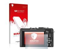 upscreen Protector Pantalla para Panasonic Lumix DMC-LX3 Película Protectora - Transparente, Anti-Huellas