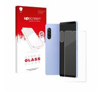 upscreen Protector Pantalla para Sony Xperia 10 V (Frontal+Cámara) Hybrid Glass - 9H Dureza