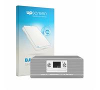 upscreen Protector Pantalla para TechniSat Digitradio 372 CD | Anti-Bacterias Protección Pantalla Made in Germany Transparente Anti-Bacteria Película Protectora
