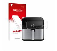 upscreen Protector Pantalla para Tefal Easy Fry Mega Película Protectora - Transparente, Anti-Huellas