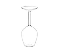 Upside Down - Copas de vino tinto, moderno juego de cristalería de 400 ml para bebidas frías y calientes, diseño elegante para hombres y mujeres, cumpleaños, día de San Valentín | Innovadora copa de