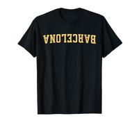 Upside Down España Ciudad Nombre Barcelona Camiseta