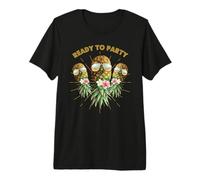 Upside Down Piña Swinger Angel Design Fruta de Verano Camiseta Premium