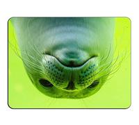 Upside Down Seal Alfombrilla De Ratón -Non Slip Mouse Pad