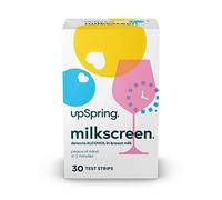 UpSpring Baby tiras de prueba de alcohol leche materna Milkscreen, pack de 30 cuentas