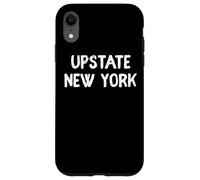 Upstate New York With Distressed Font Vacaciones Viajes Diversión Carcasa para iPhone XR