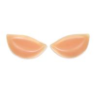 Upstore 1 par de almohadillas de silicona para brasier para mujer, realzadores de pecho, almohadillas de gel invisibles, almohadillas de refuerzo de pecho para traje de baño, bikini