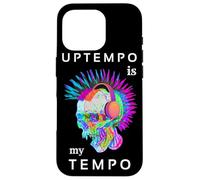 Uptempo es mi música techno Hardtek Tek Schranz Drum n bass Carcasa para iPhone 16 Pro