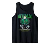 Uptempo es mi Tempo Hardcore Festival Rave Frenchcore Techno Camiseta sin Mangas