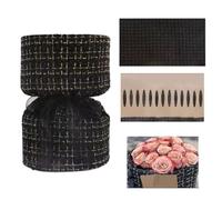 Uptiar Idea de regalo para el día de la madre, cartón redondo para dar forma a ramo | Ayudante de envoltura floral con forro, soporte profesional para arreglos del día de la madre, bodas y
