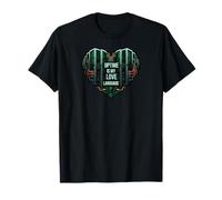 Uptime Is My Love Language IT Server Tech Admin Heart Camiseta