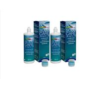 UPTOHIGH Solocare Aqua 2 x 360ml - 3 meses de suministro - Limpieza, desinfección y almacenamiento de lentes de contacto suaves