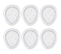 UptVin 6 Piezas Placas Transparentes para Cuentas de Planchado, Plantillas de Cuentas para Manualidades Placas para Perlas de Planchado 9x7 cm para Proyectos Creativos y DIY