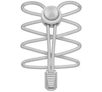 UpUGo 1 Par Cordones Sin Atar, Cordones Elásticos, Talla única Para Adultos