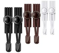 UpUGo Paquete de 3 Cordones Sin Atar, Cordones Elásticos, Talla única Para Adultos