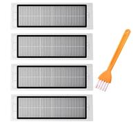 UPUPDAY 4Pcs Filtro Hepa Recambios para Xiaomi Roborock S5 Max S6 Pure S6 Max S6 MaxV S65 S60 S6 S55 S51 S50 S5, Filtro de Repuesto Accesorios para Roborock S5 Max S6 Pure S6 Max S6 MaxV