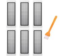 UPUPDAY 6pcs Filtro Hepa Recambios para Xiaomi Roborock S5 Max S6 Pure S6 Max S6 MaxV S65 S60 S6 S55 S51 S50 S5, Filtro de Repuesto Accesorios para Xiaomi Roborock Aspirador