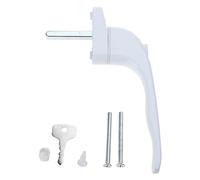 UPVC Manija de ventana espresso blanco para bloqueo de doble acristalamiento para ventanas de doble acristalamiento correa de elevación