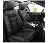 UQABS Fundas de Asiento de Coche Cuero universales para BMW X1 E84 2010 2011 2012 2013 2014 2015，Compatible con airbag Lateral-Negro