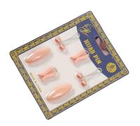 Uqezagpa 1 juego de perlas, clip para bufanda, musulmanas, mujeres, chal, cuello, suéter, clip para mujer, seguro y elegante bufanda, 1.7-3.5CM, Plástico