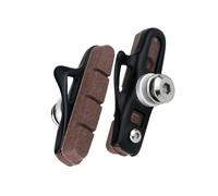 Uqezagpa 1 par de pastillas de freno antideslizantes para bicicletas, aleaciones, fricciones, silenciosas, para bicicleta de montaña y ciclismo, resistente a la corrosión
