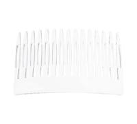 Uqezagpa 1 unidad/10 peines para el cabello para mujer, accesorios de metal, peine lateral para novia, velo de boda, peine para el pelo