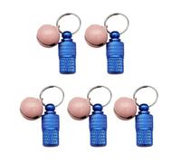 Uqezagpa 10 etiquetas grabables para mascotas con chapado en latón, accesorio para collar antipérdida, para perros, gatos, nombre/dirección, soporte para perros
