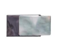 Uqezagpa 10 fundas transparentes para tarjetas, resistentes al agua, fundas protectoras para tarjetas de crédito y negocios